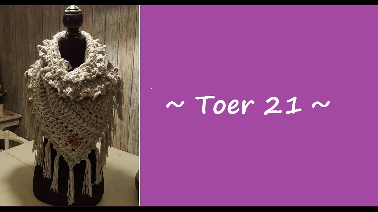 Wonderlijk EsMeij's Dutch Scarf - Toer 21 - YouTube GJ-58