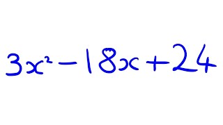 Factorise a quadratic #2 #Shorts