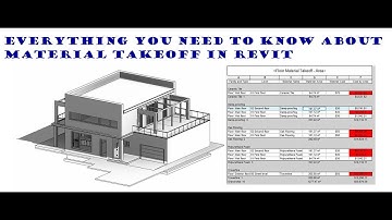 Material TakeOff in Revit and everything you need to know about it!