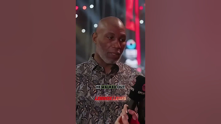 LENNOX LEWIS reaction on Usyk Fury 2 fight🥊🥊#boxing #lennoxlewis #usykfury2