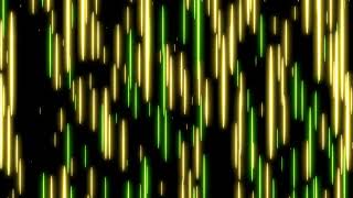 [1 hour]Yellow/Green Speed Light Abstract - Loop able Background/Screensaver[4K][No Sound]