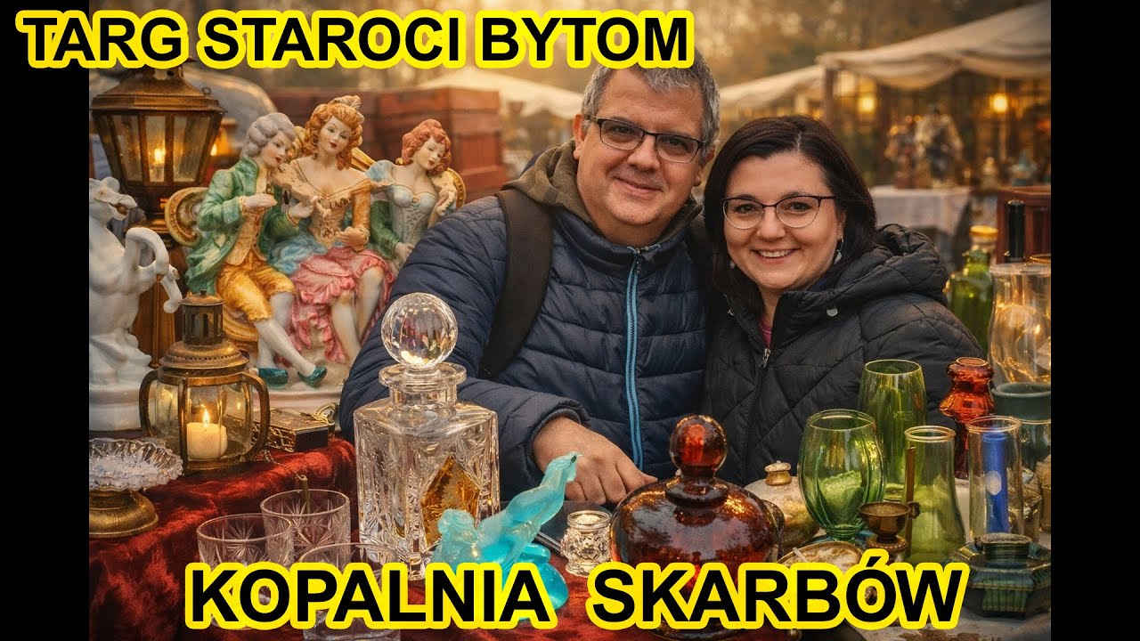 TARG STAROCI BYTOM PORCELANA, ANTYKI I NIESAMOWITE OKAZJE ! SPACER PEŁEN NIESPODZIANEK #vintage