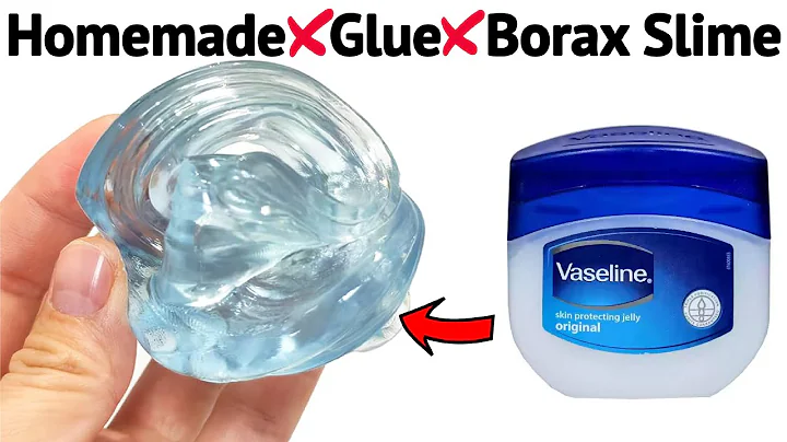 I tried to make slime without Glue or borax/How to make Vaseline & Toothpaste Clay at home easy ASMR