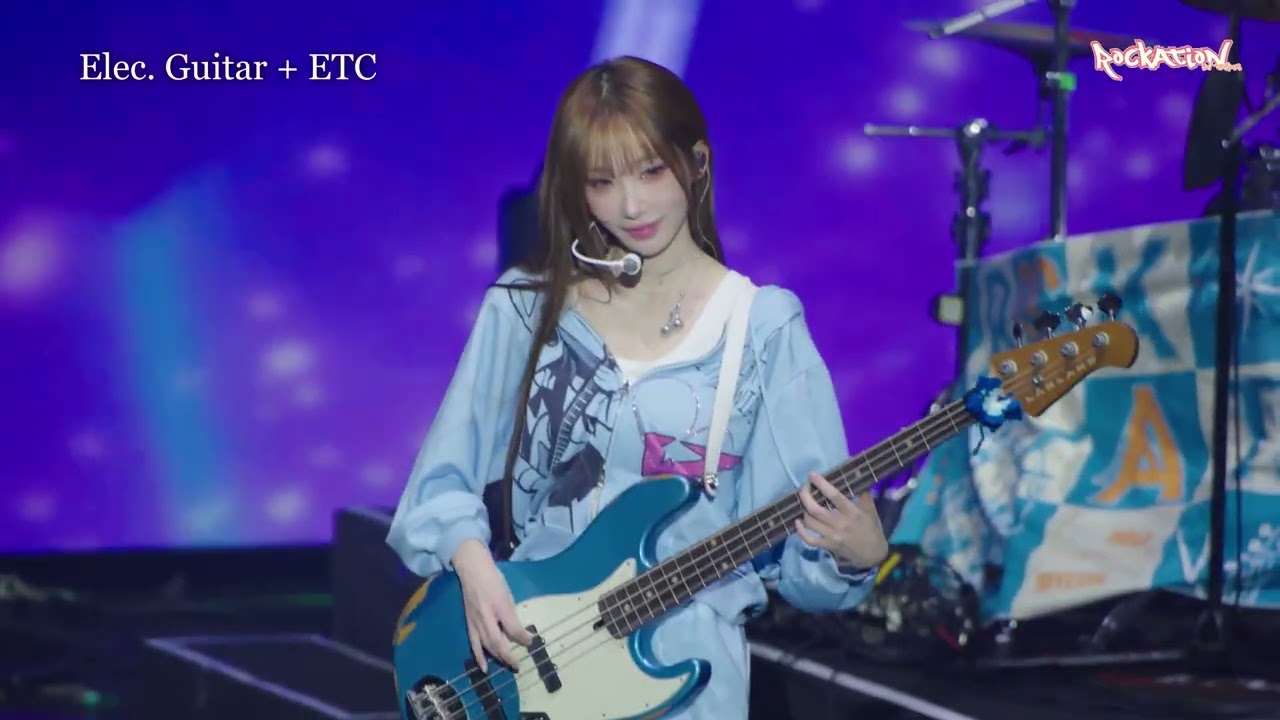 [4K] QWER  메아리 음원 분리 (연습용) 2025 QWER 1ST WORLD TOUR [ROCKATION] in TAIPEI