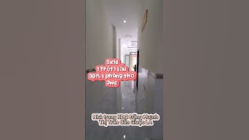 NHÀ 3 TỎI TDC ĐẶNG HUỲNH THỊ TRẤN CẦN GIUỘC #batdongsan