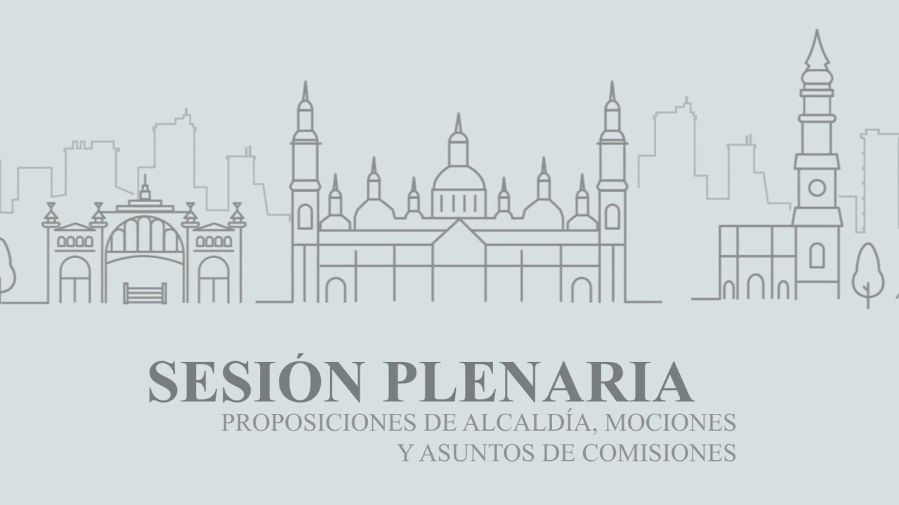 26 de febrero de 2026. Sesión Plenaria Ayuntamiento de Zaragoza.(Subtitulado).