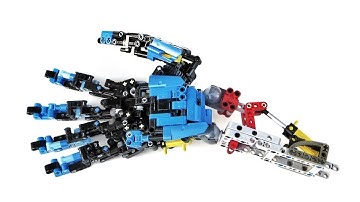 Lego Technic Hand - Pneumatic Prototype 4 - Lego Technic Mastery