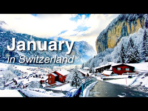 Video: Ferier i Sveits i januar
