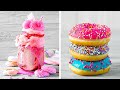 Simple Colorful Dessert Recipes || How to Make Yummy Cakes, Donuts, Cocktails, Cupcakes