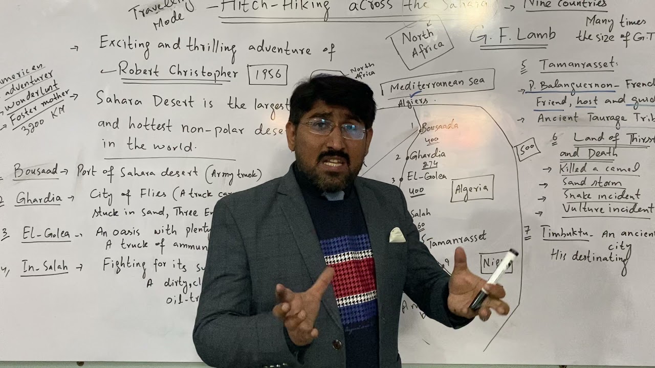 Hitch Hiking across the Sahara Part 2 Elegant English YouTube