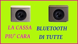Cassa bluetooth più costosa P A C O concrete speaker