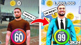 FASTEST WAY TO EARN VC IN NBA 2K24 ARCADE EDITION