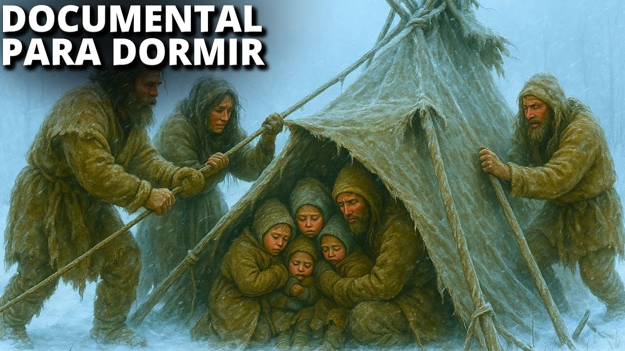 Cómo Los Cavernícolas Creaban Refugios Temporales en Sus Viajes | Documental Para Dormir