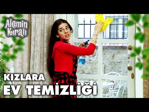 Asalet kızlara evi temizletiyor - Alemin Kıralı 14. Bölüm