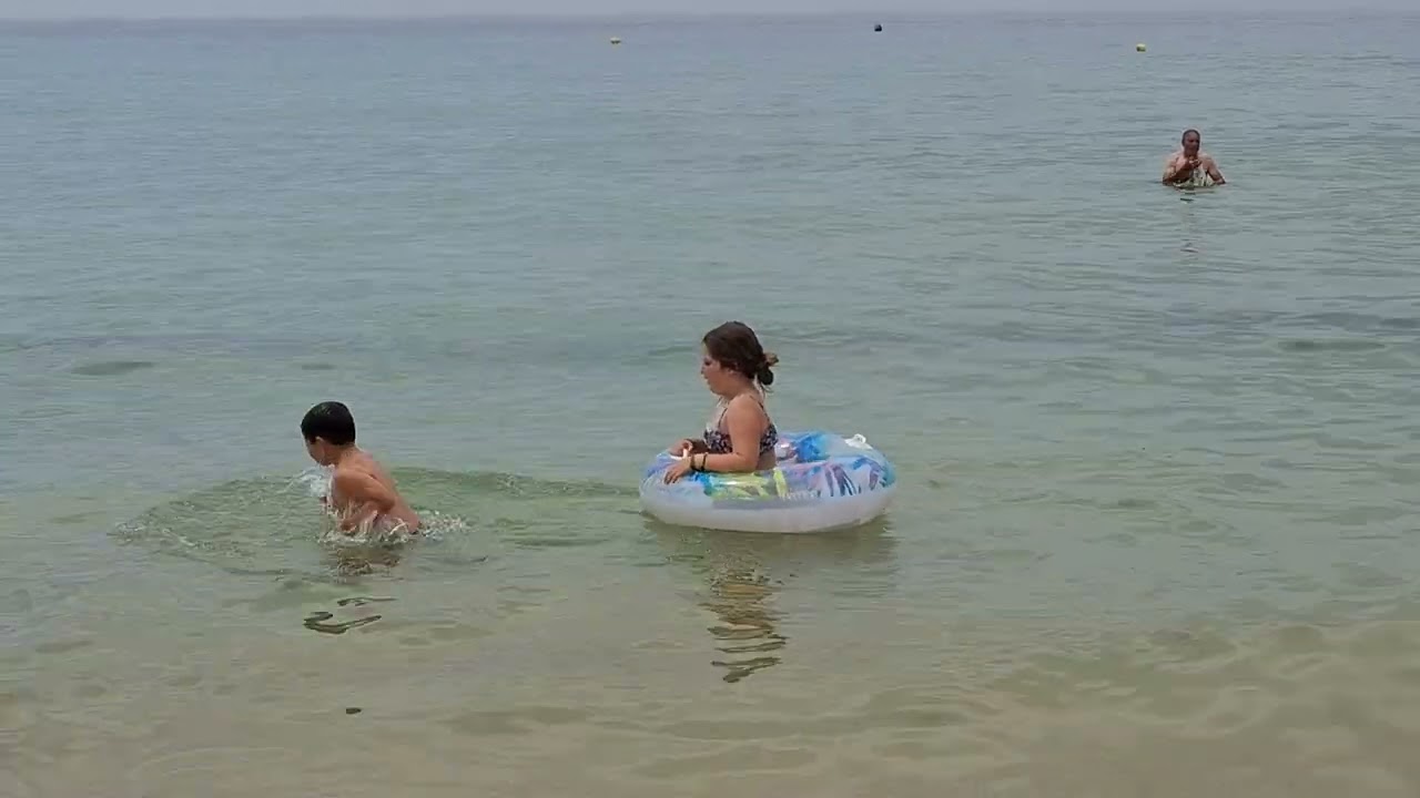 Os manos em modo relax na praia - Praia da Rocha - 2025.06