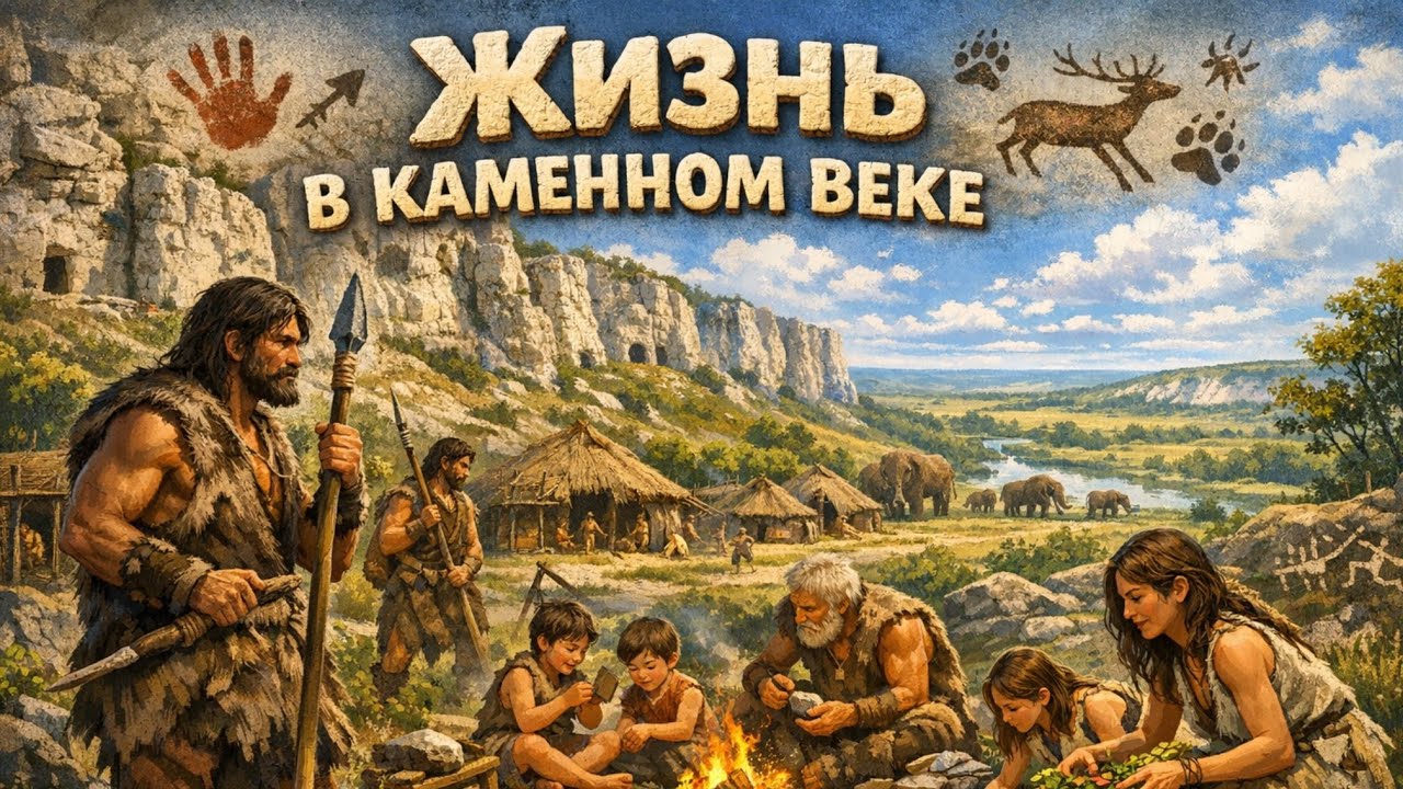Жизнь людей каменного века в Дивногорье Воронежской области