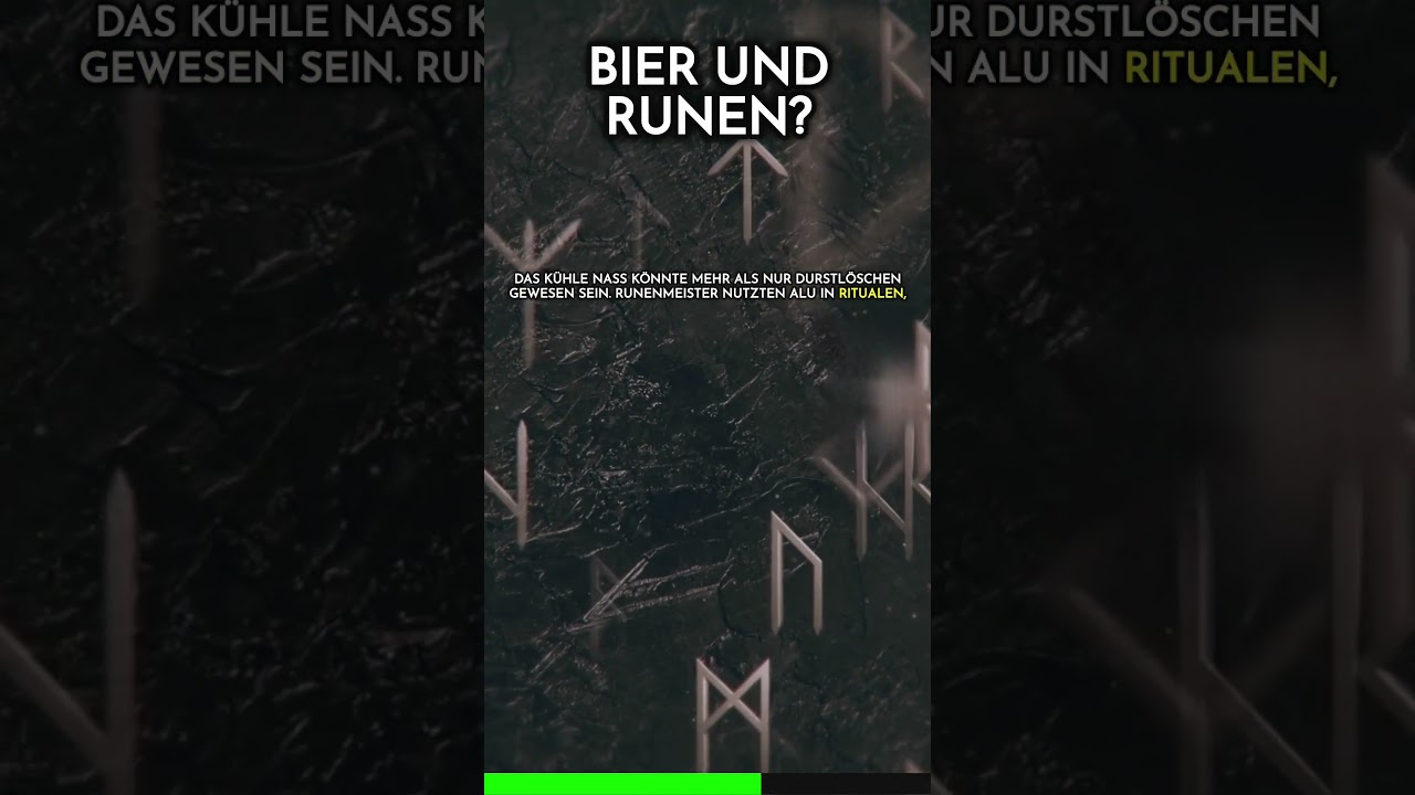 Was haben Runen und Bier gemeinsam?