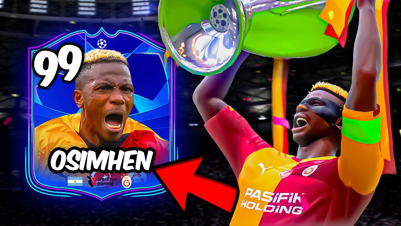 Galatasaray Şampiyonlar Ligi Kazanana Kadar 1 Oyuncu 99 Olur!!