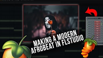 Making A MODERN Afrobeat Type Beat | FL Studio Tutorial