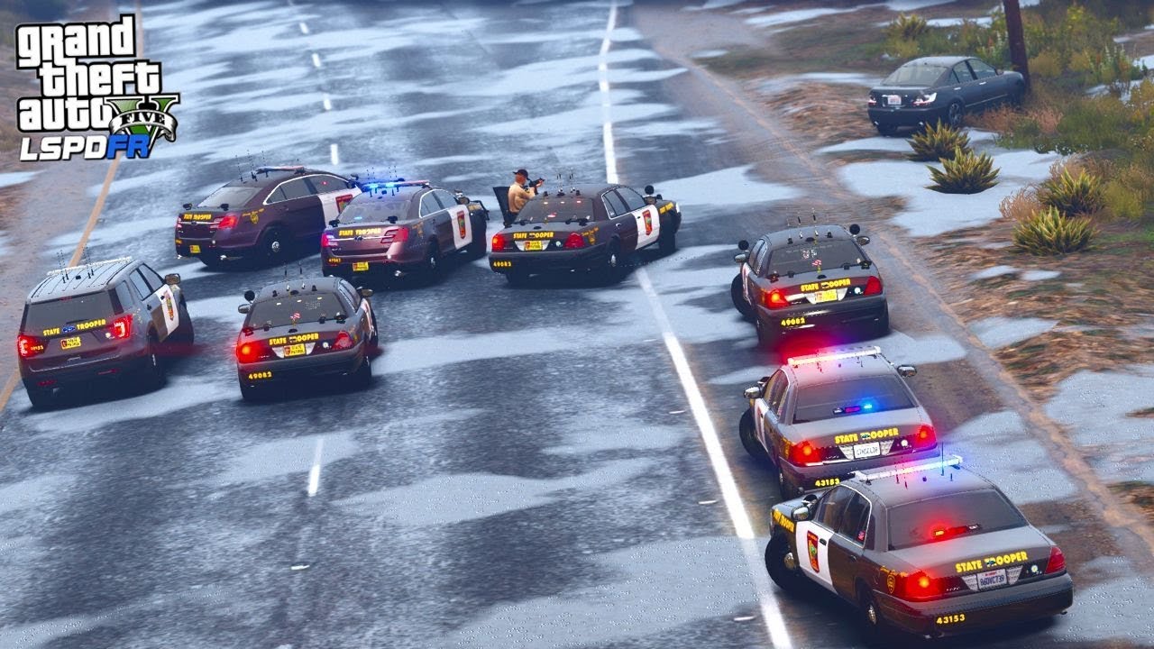 GTA 5 Police Mod - LSPDFR #210 - Massive Minnesota Pursuit - YouTube