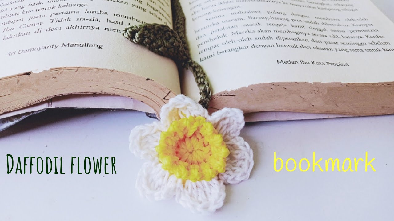 how to crochet a flower book cover 🧚🏼‍♂️🌸