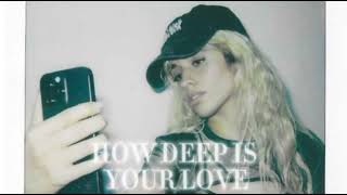 Calvin Harris , Disciples - How Deep Is Your Love (sped up & bass boost)