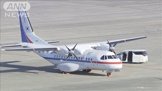 韓国の大統領専用機が到着　クルーズ船乗客帰国へ(20/02/18)