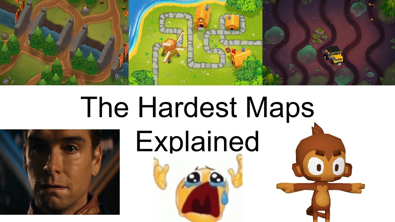 The Hardest Maps in BTD6 Explained