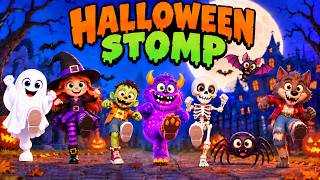 Halloween Stomp 🎃 | Halloween Dance Song for Kids