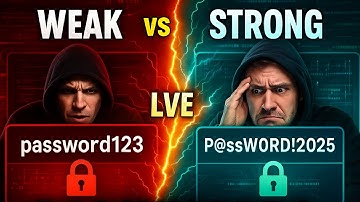 Live Test: Weak 🔓 vs Strong 🔐 Passwords – How Hackers Crack Them + 5 Easy Tips!
