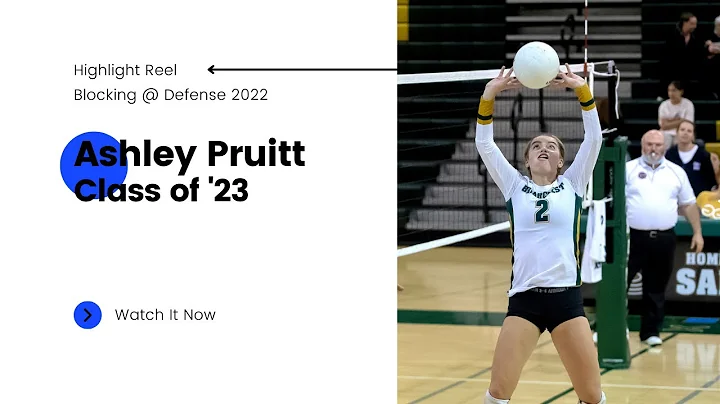 Ashley Pruitt Blocking and Defense