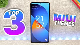 Top 3 October Most Unique Miui 12 Themes With Lock Screen Charging  Best Miui 12 Themes