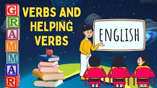 GRAMMAR || Verbs and Helping Verbs 🔤 Chapter 10 || Class 3 || Kiddies World