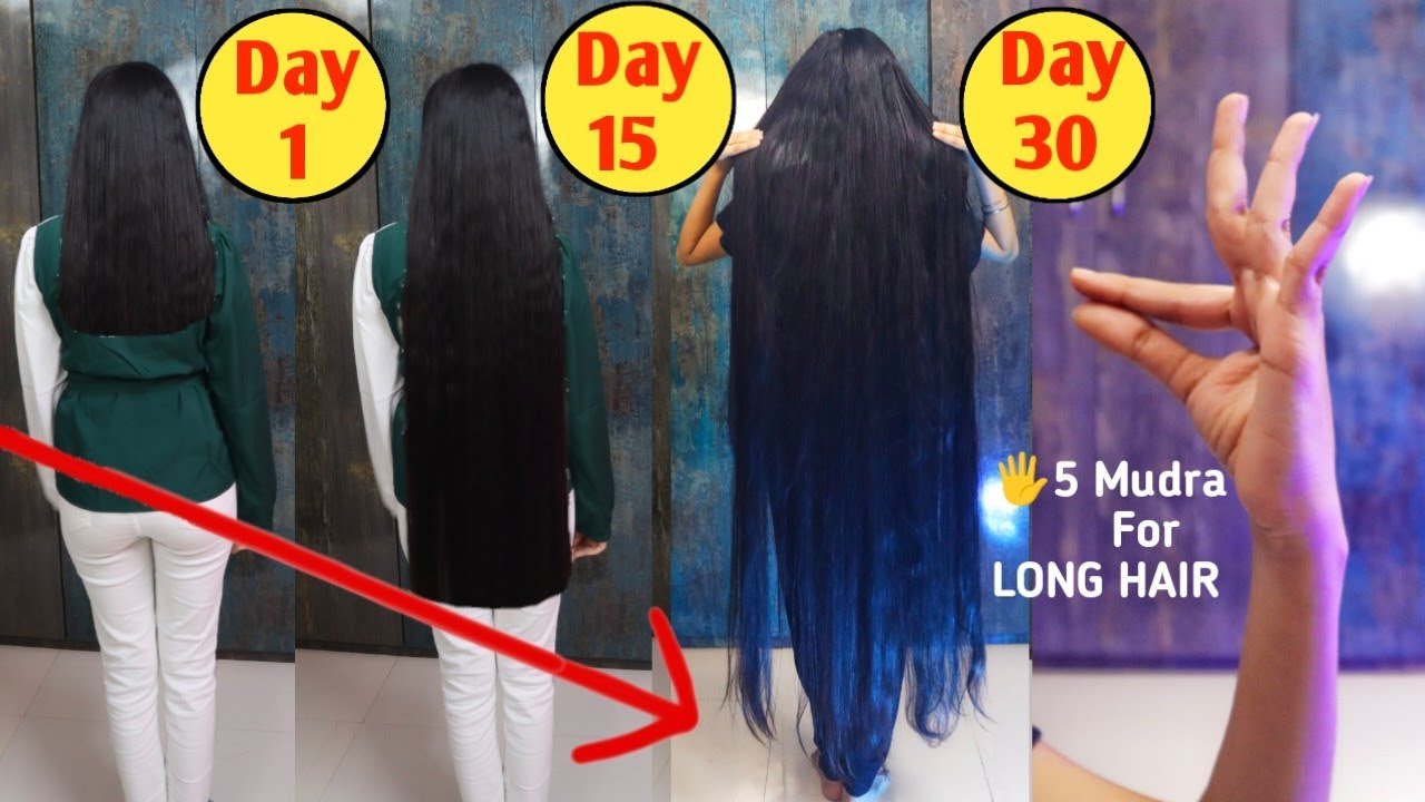 Increase Hair Volume in 30 Days - Thin Hair To Thick Hair - Yoga For ...