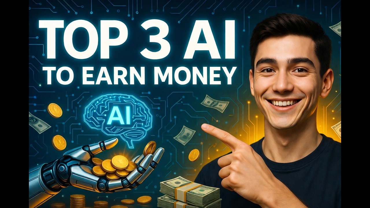 Make Money Online Using AI | Top 3 AI Tools That Pay #AI #EARN - YouTube