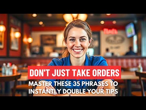 Boost Your Tips 35 Essential English Phrases for Servers Waiters