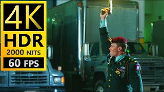 Billy Lynn's Long Halftime Walk | Fight in the Basement | 4K HDR HFR (60FPS) | 5.1 Surround