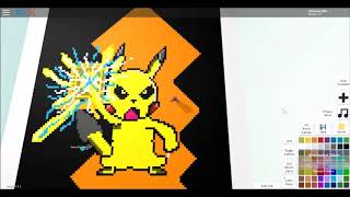 Pikachu Pixel art Animation
