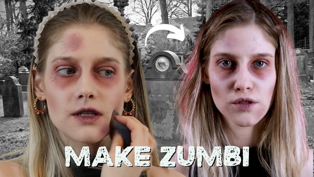 Tutorial de Maquiagem para Halloween – Zumbi – Dicas da Maia
