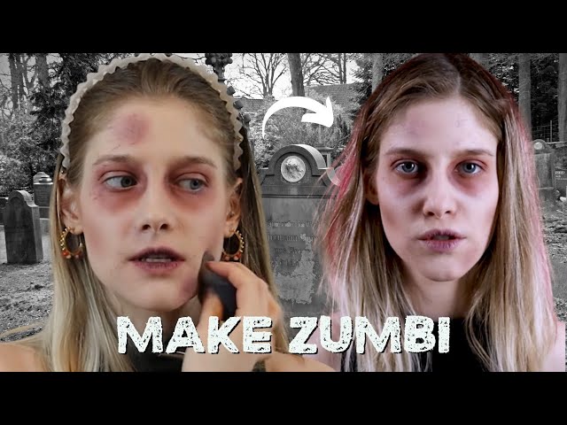 Maquiagem de zumbi caseiro efeitos especiais - Marta DIY