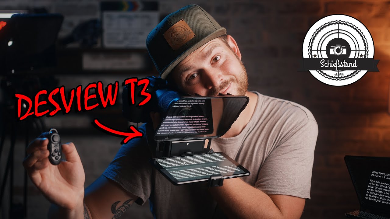 MEIN WICHTIGSTES VIDEOTOOL! Desview T3 Teleprompter (Review/Test