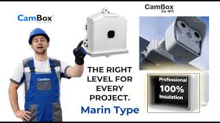 Cambox Marine Type Junction Box Professional Cctv Installation Solution Cambox Cx-911