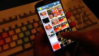FIRST Samsung Galaxy S4 FLOATING TOUCH DEMO