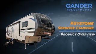 Product Overview Keystone Sprinter Campfire  Gander RV & Outdoors