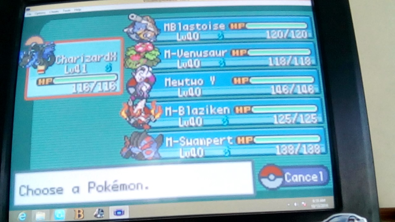 Pokemon super fire red mega Pokemon's - YouTube