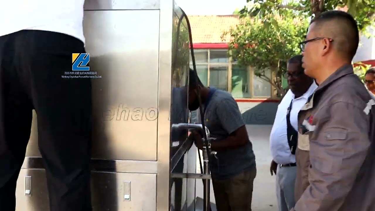 Black Sesame Peeling Machine Test