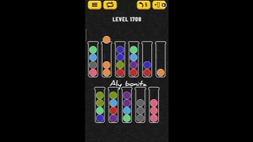 ball sort puzzle level 1708