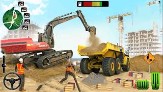 City Road Builder Construction Simulator Android Game Play - Real Excavator Trucks - Download Games