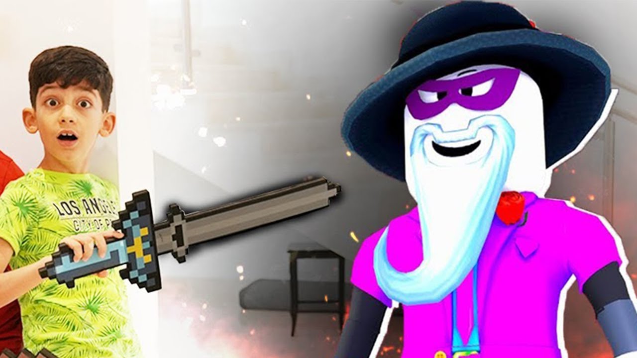 Jason Gaming Play Scary Larry in Roblox Mission with Sara