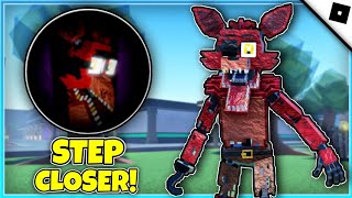 How to get STEP CLOSER BADGE in FNAF RP: NEW AND IMPROVED - ROBLOX